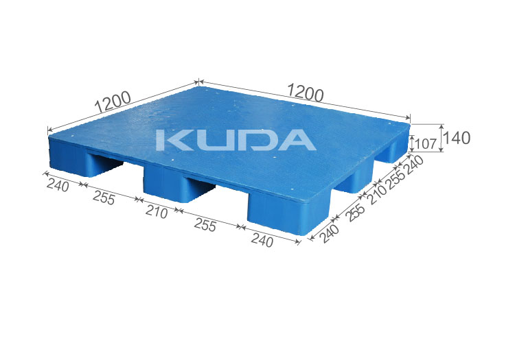 1212C-PBJJ PLASTIC PALLET（BUILT-IN STEEL TUBE）