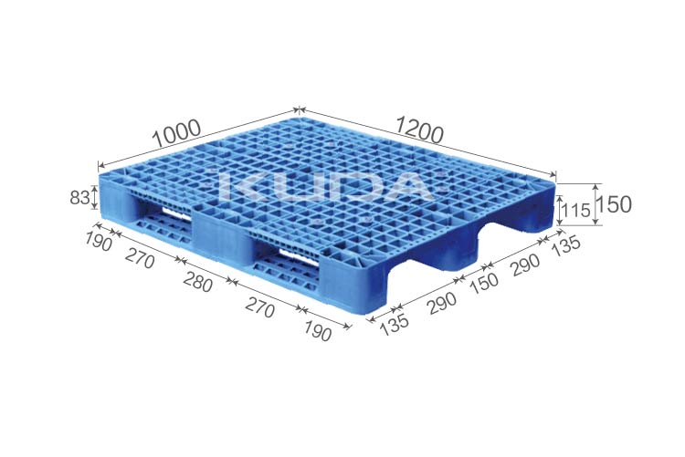 1210A5-WGCZ PLASTIC PALLT(BUILT-IN STEEL TUBE)