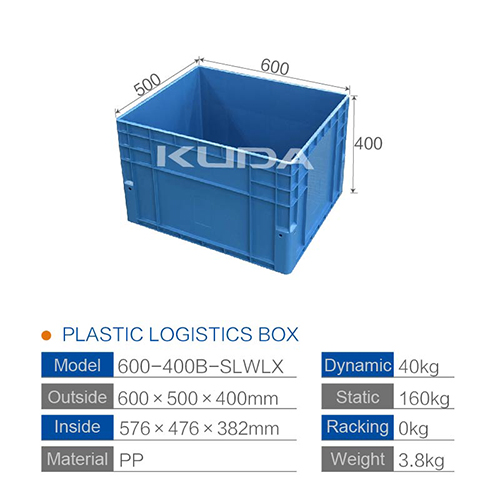 600-400B-SLWLX PLASTIC LOGISTICS BOX