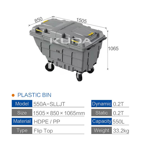 550A-SLLJT PLSTIC BIN