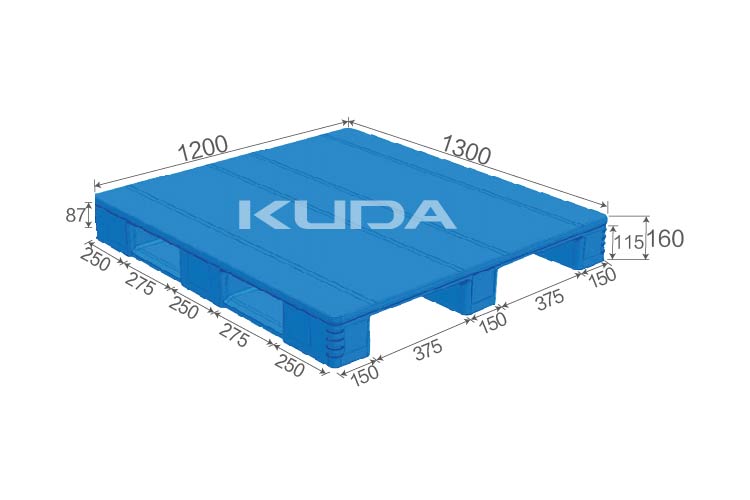 1312A-PBCZ PLASTIC PALLT(BUILT-IN STEEL TUBE)