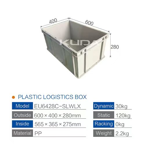 EU6428C-SLWLX PLASTIC LOGISTICS BOX