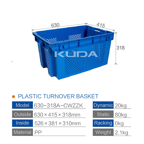 630-318A-CWZZK PLASTIC BASKET
