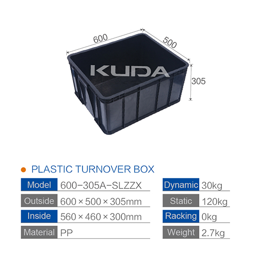 600-305A-SLZZX PLASTIC TURNOVER BOX