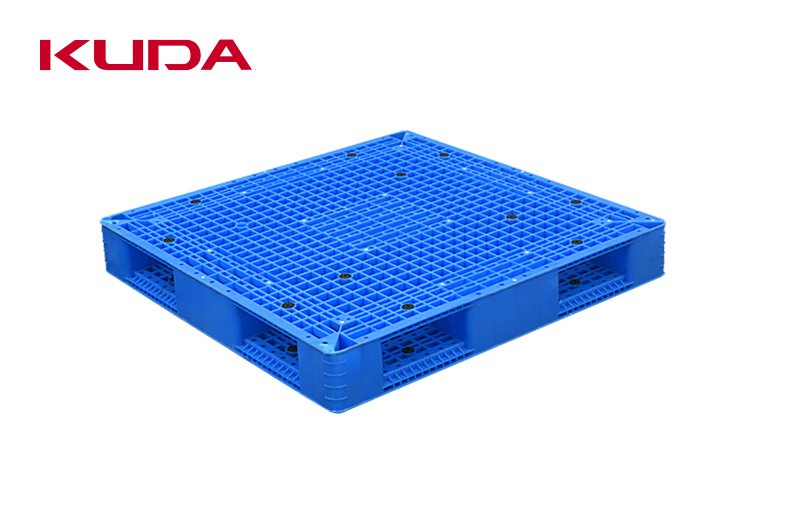 The structure of grid double-sided plastic pallets